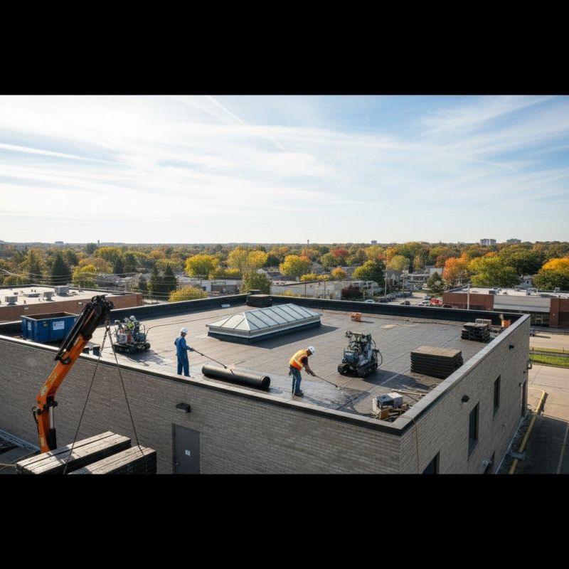 Single Ply Roof Replacement in Scottdale, PA