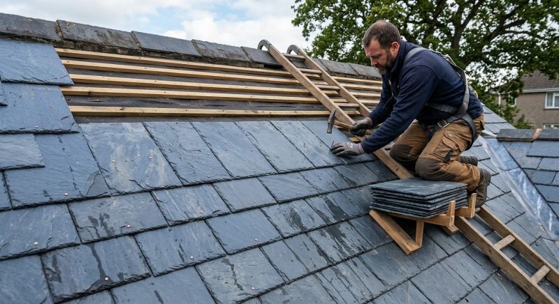 Slate Roof Installation in East Pittsburgh, PA