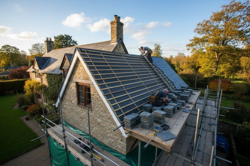 Slate Roof Replacement in Oakmont, PA