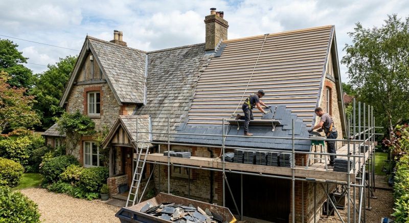 Slate Roof Replacement in Oakmont, PA