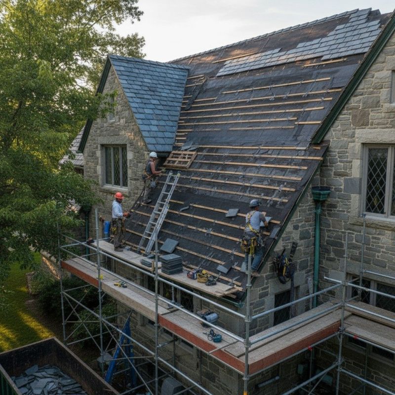 Slate Roof Replacement in Turtle Creek, PA