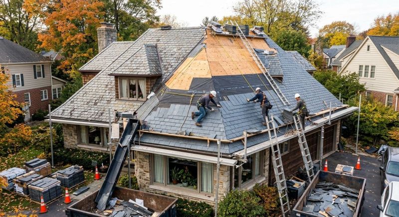 Slate Shingle Replacement in Westmoreland County, PA