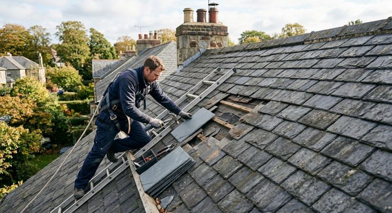 Slate Shingles Repair in Greensburg, PA