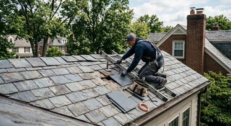Slate Shingles Repair in Jones Mills, PA