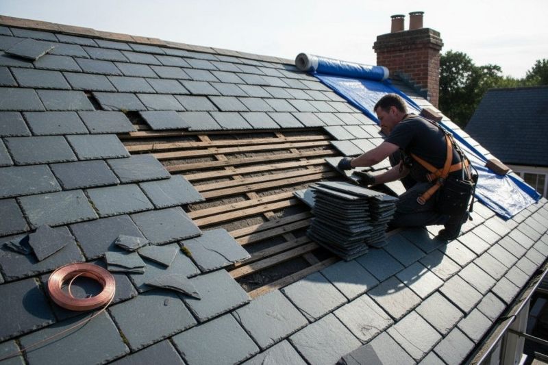 Slate Shingles Repair in Oakmont, PA