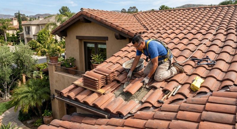 Spanish Tile Roof Repair in Westmoreland County, PA