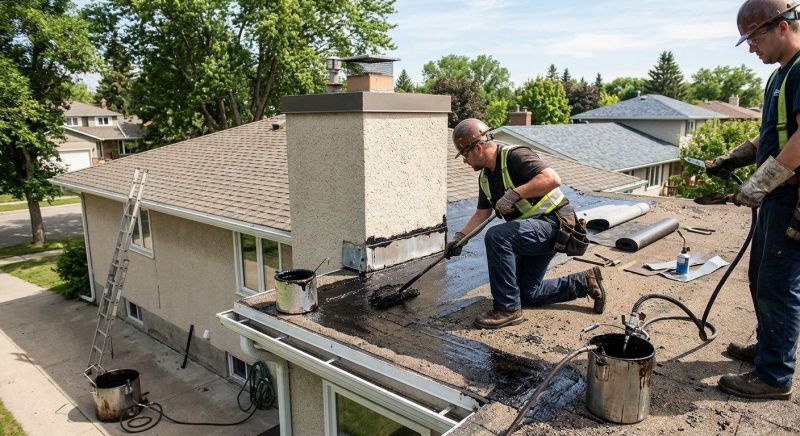 Tar And Gravel Roof Repair in New Alexandria, PA
