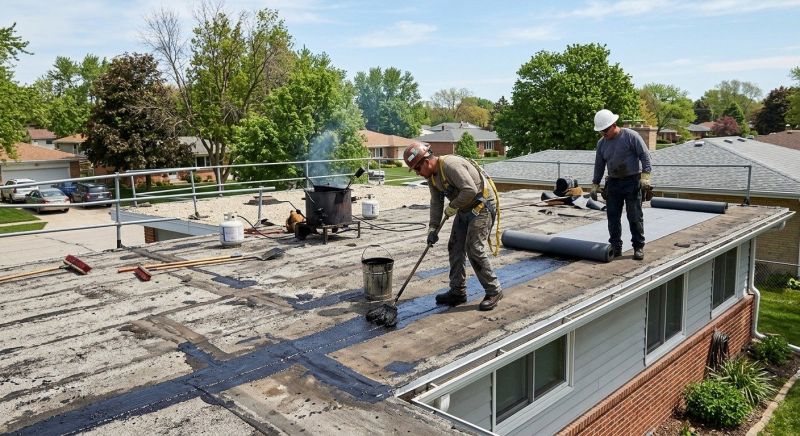Tar Roof Repair in New Kensington, PA