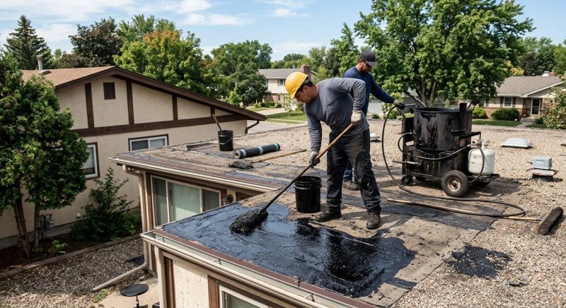 Tar Roof Repair in North Apollo, PA