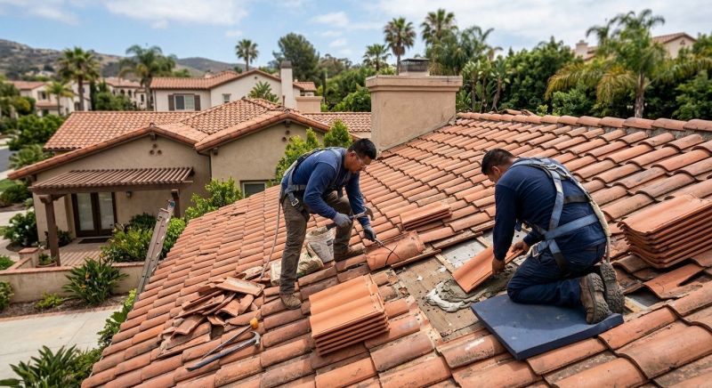 Tile Roof Repair in Charleroi, PA