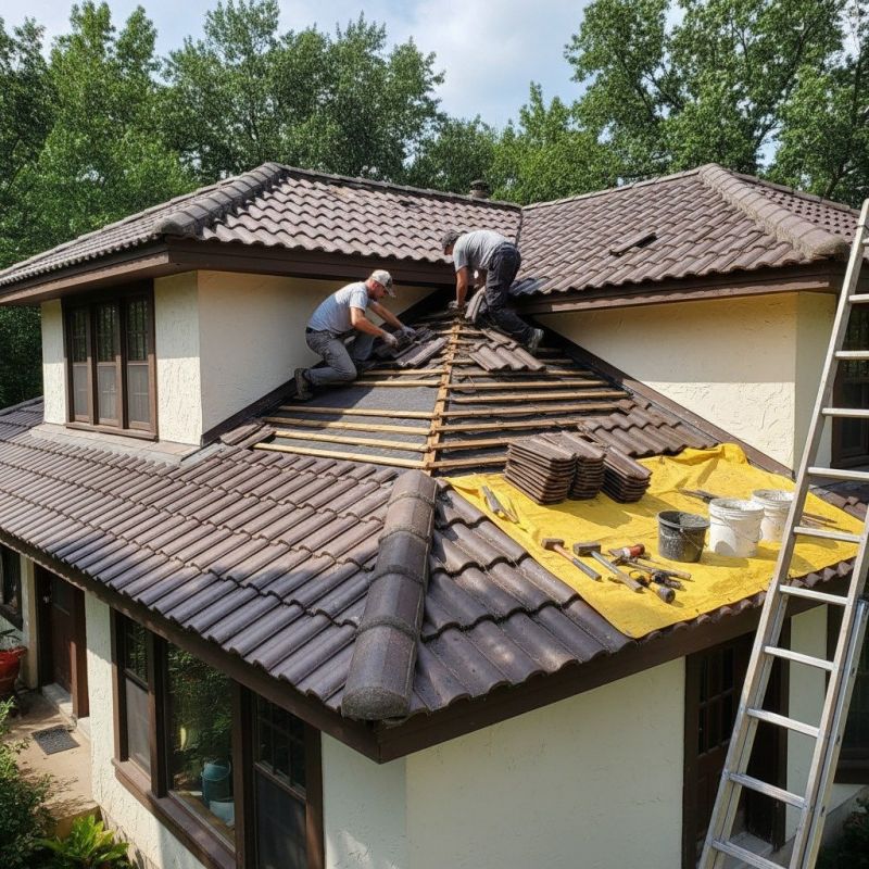 Tile Roof Repair in East Pittsburgh, PA