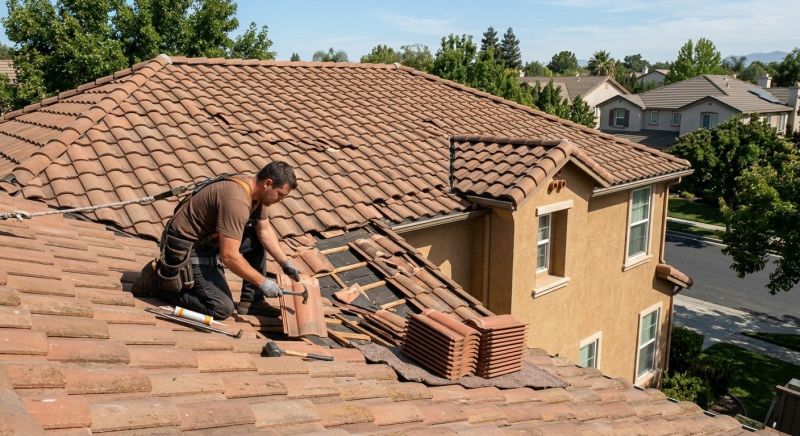 Tile Roof Repair in Scottdale, PA