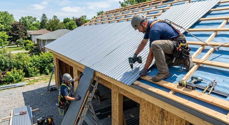 Tin Roof Installation in Jones Mills, PA
