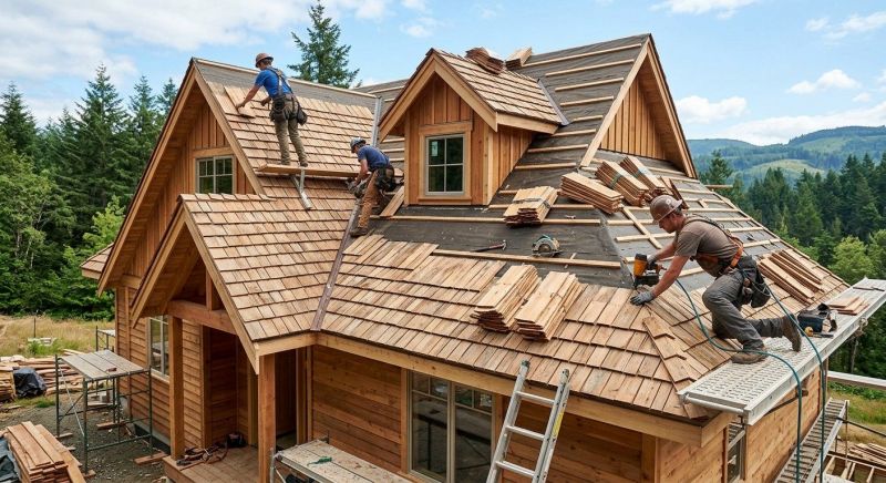 Wood Roofing Installation in Harrison City, PA