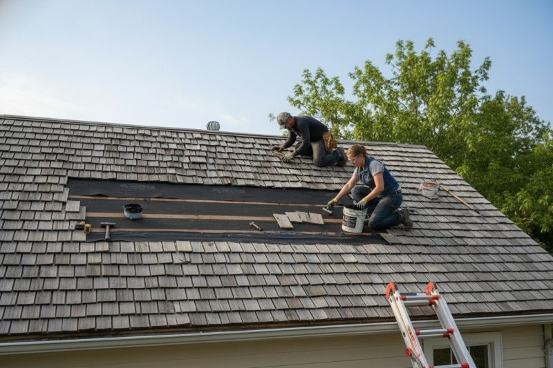 Wood Shake Roof Repair in Connellsville, PA