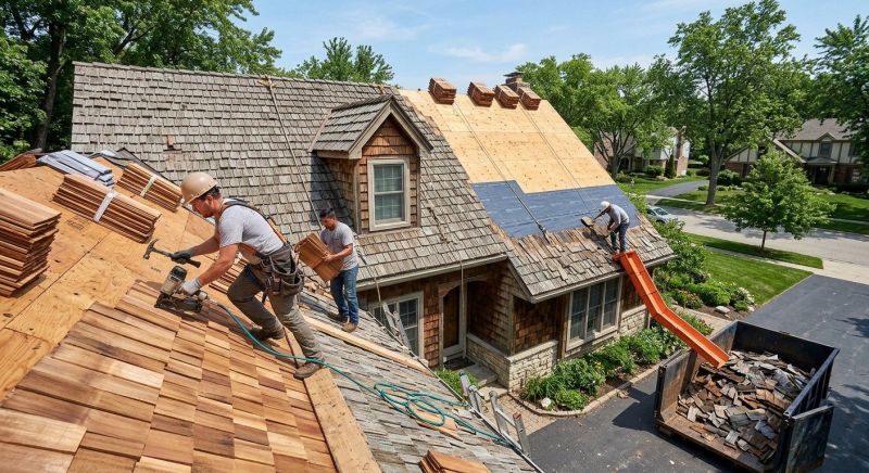 Wood Shake Roof Replacement in Irwin, PA