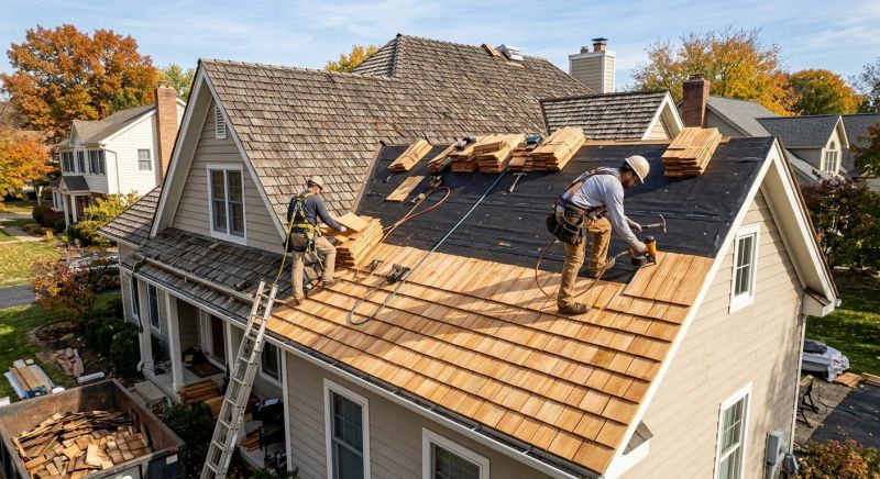Wood Shake Roof Replacement in Mount Pleasant, PA