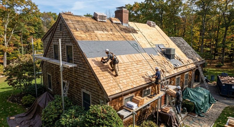 Wood Shingle Roof Replacement in Westmoreland County, PA