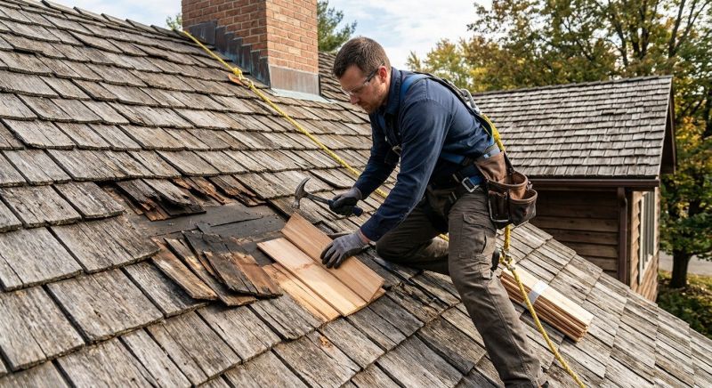 Wood Shingles Repair in Trafford, PA